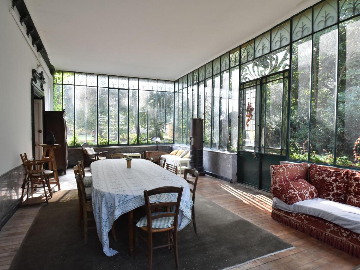 הוילה בורבון-לאנסי Vintage Mansion In Saint Aubin Sur Loire With Pool מראה חיצוני תמונה